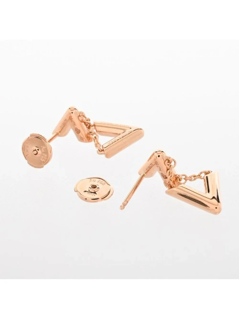 Louis Vuitton Earrings LV Vault Upside Down